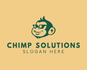 Cool Chimp Sunglasses logo design