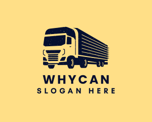Freight Courier Truck Logo