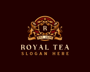 Lion Royal Event logo design