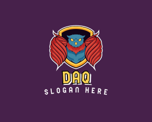 Gaming Owl Shield Logo