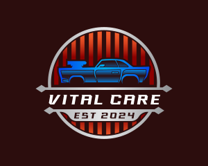 Car Rental - Car Racing Automotive logo design