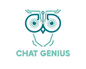 Chatbot - Circuits & Owl logo design
