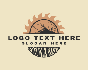 Woodwork - Woodwork Planer Carpentry logo design