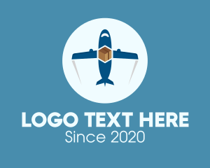 Aeroplane - Air Courier Delivery Service logo design