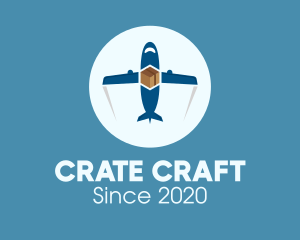 Crate - Air Courier Delivery Service logo design