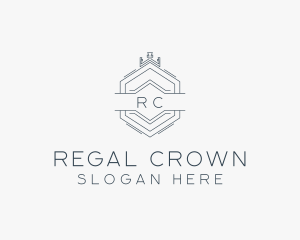 Upscale Brand Crown logo design