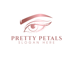 Feminine Beauty Eye logo design