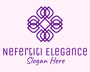 Elegant Floral Pattern logo design