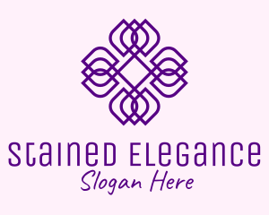 Elegant Floral Pattern logo design