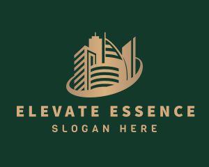 Real Estate Skyscraper Logo