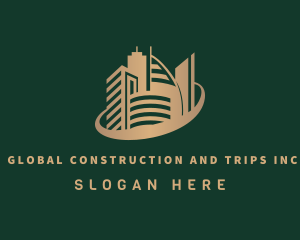 Establishment - Real Estate Skyscraper logo design