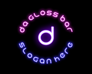 Neon Club Business logo design