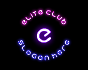 Club - Neon Club Business logo design