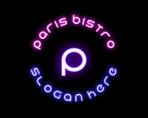 Neon Club Business logo design