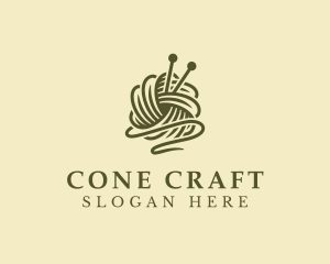 Handicraft Crochet Yarn logo design