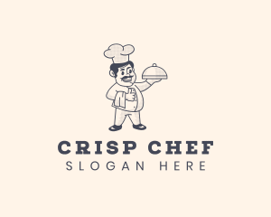 Retro Chef Restaurant logo design