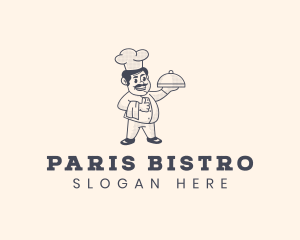 Retro Chef Restaurant logo design