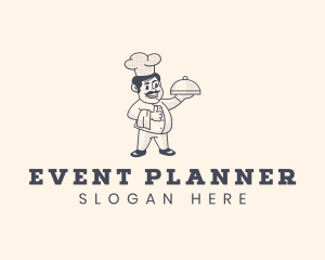 Restaurant - Retro Chef Restaurant logo design