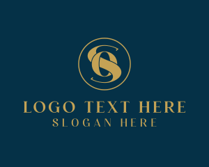 Letter Gb - Luxury Fashion Circle logo design