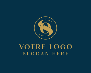 Luxury Fashion Circle Logo