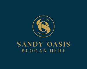 Luxury Fashion Circle logo design