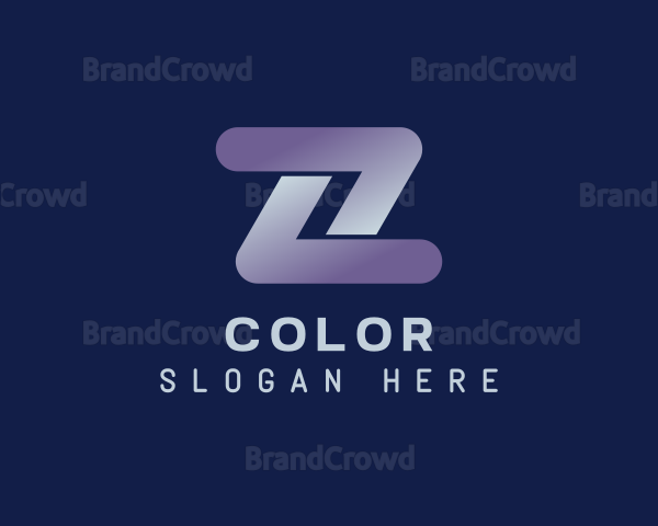 Tech Advertising Letter Z Logo