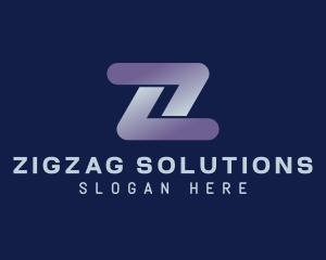 Tech Advertising Letter Z  logo design