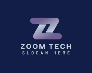 Tech Advertising Letter Z  logo design