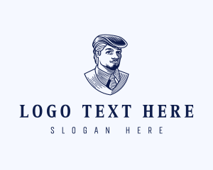 Portrait - Gentleman Suit Tailoring logo design