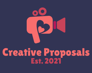Proposal - Love Video Recorder logo design