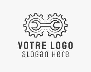 Industrial Mechanic Tool Logo