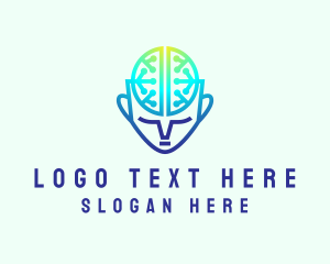 Neurologist - Mind Brain Circuit logo design