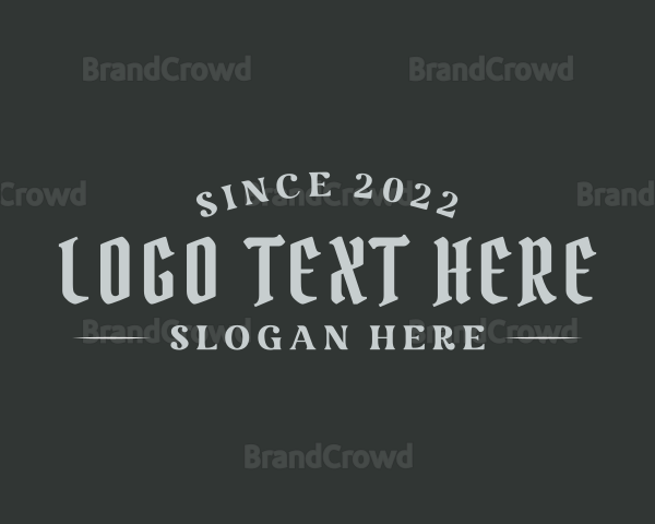 Gothic Generic Business Logo