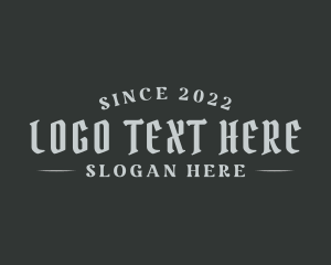 Streetwear - Gothic Generic Business logo design