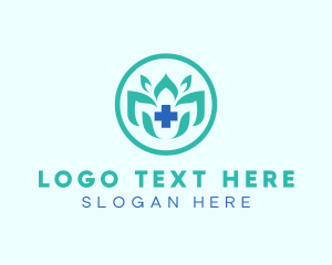 Lotus Flower - Traditional Flower Medicine logo design