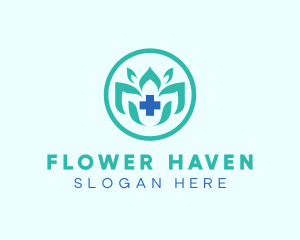 Traditional Flower Medicine logo design