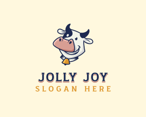 Cow Dairy Livestock logo design