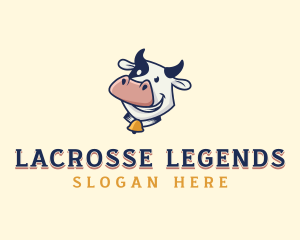 Cow Dairy Livestock logo design