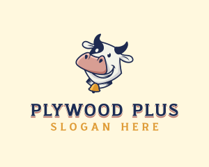 Cow Dairy Livestock logo design