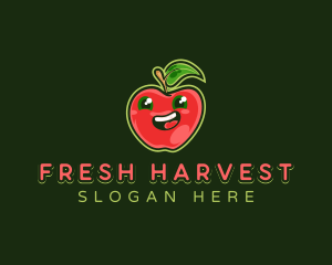 Fresh - Apple Fresh Fruit logo design