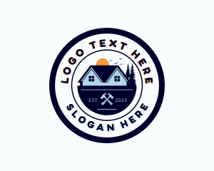 House Construction Builder Logo