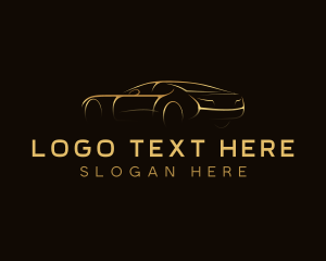 Sedan - Automobile Car Racing logo design