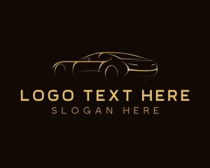 Motor - Automobile Car Racing logo design