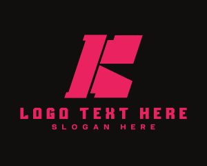 Neon - Creative Geometric Business Letter K logo design