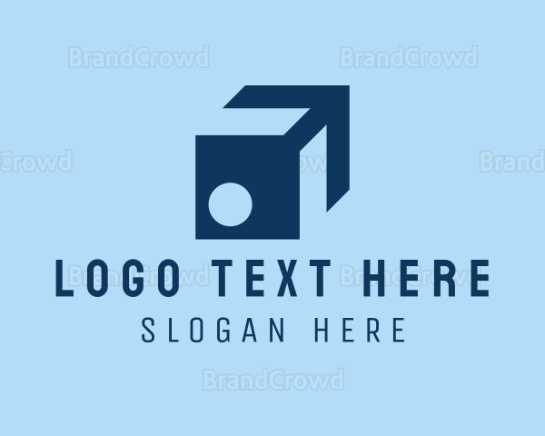 Isometric Package Logistics Logo