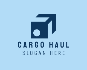 Isometric Package Logistics  logo design