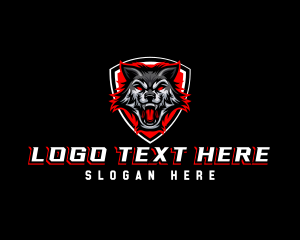 Mascot - Fierce Wolf Gaming logo design