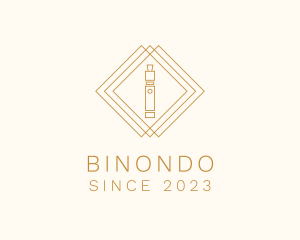 E Cigarette - Diamond Vape Pen logo design
