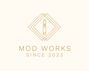 Mod - Diamond Vape Pen logo design