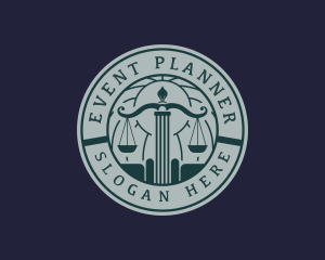 Judicial - Legal Court Law logo design